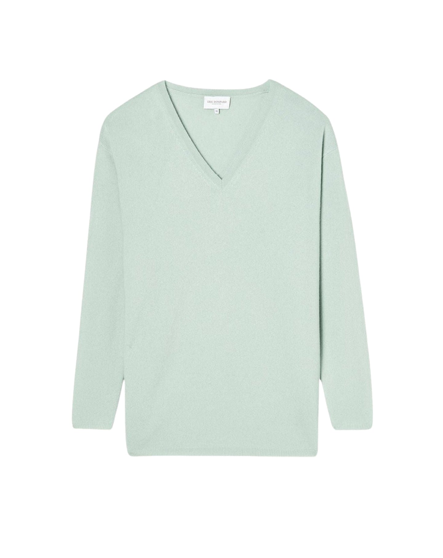Pull V Oversize - Vert D'Eau