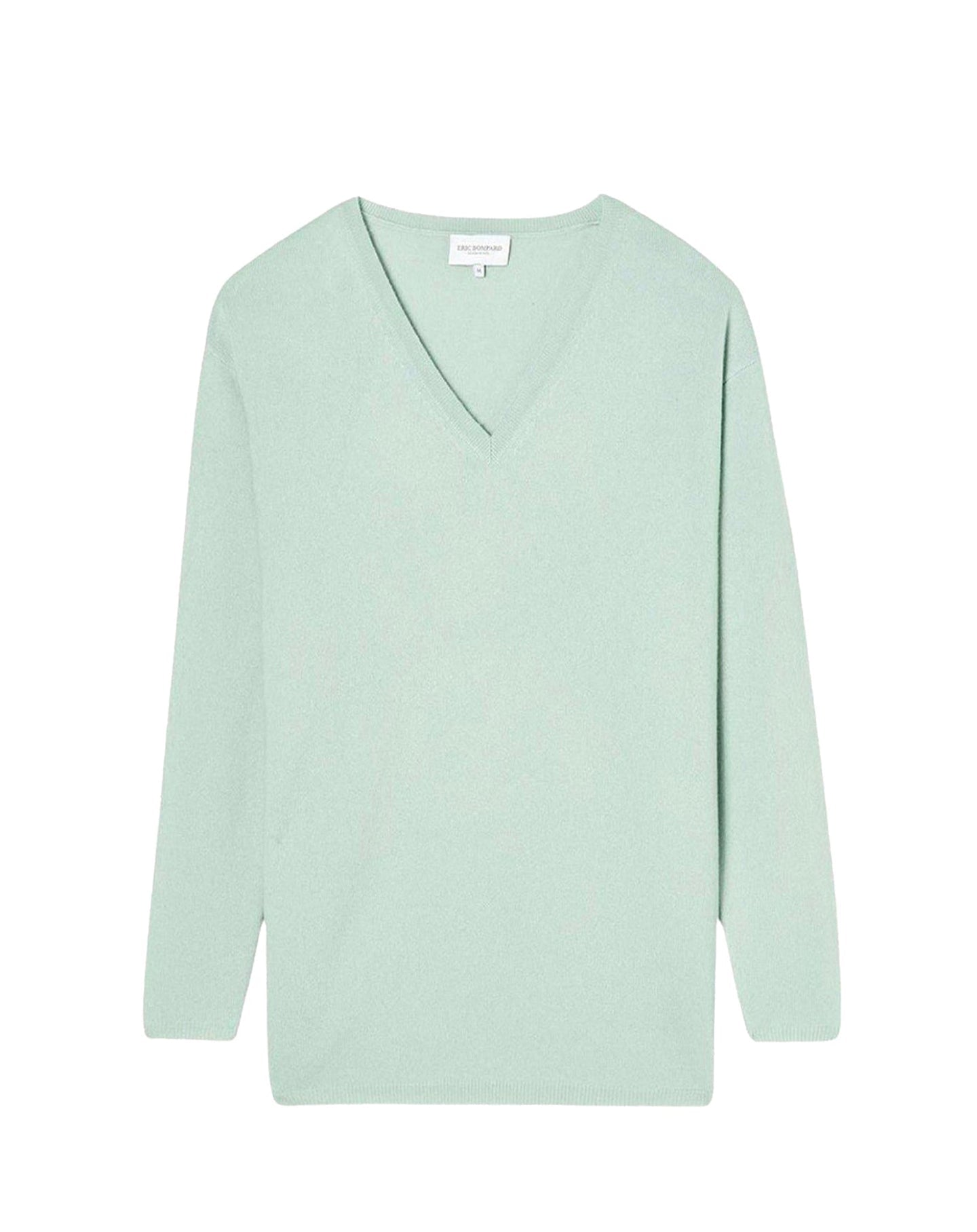 Pull V Oversize - Vert D'Eau