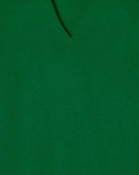 Classic cashmere V jumper - Empire green
