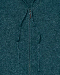 Cashmere hoodie - Cargo blue