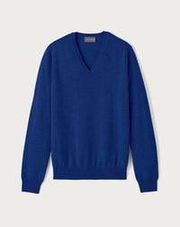 Pull V Ajusté - Royal