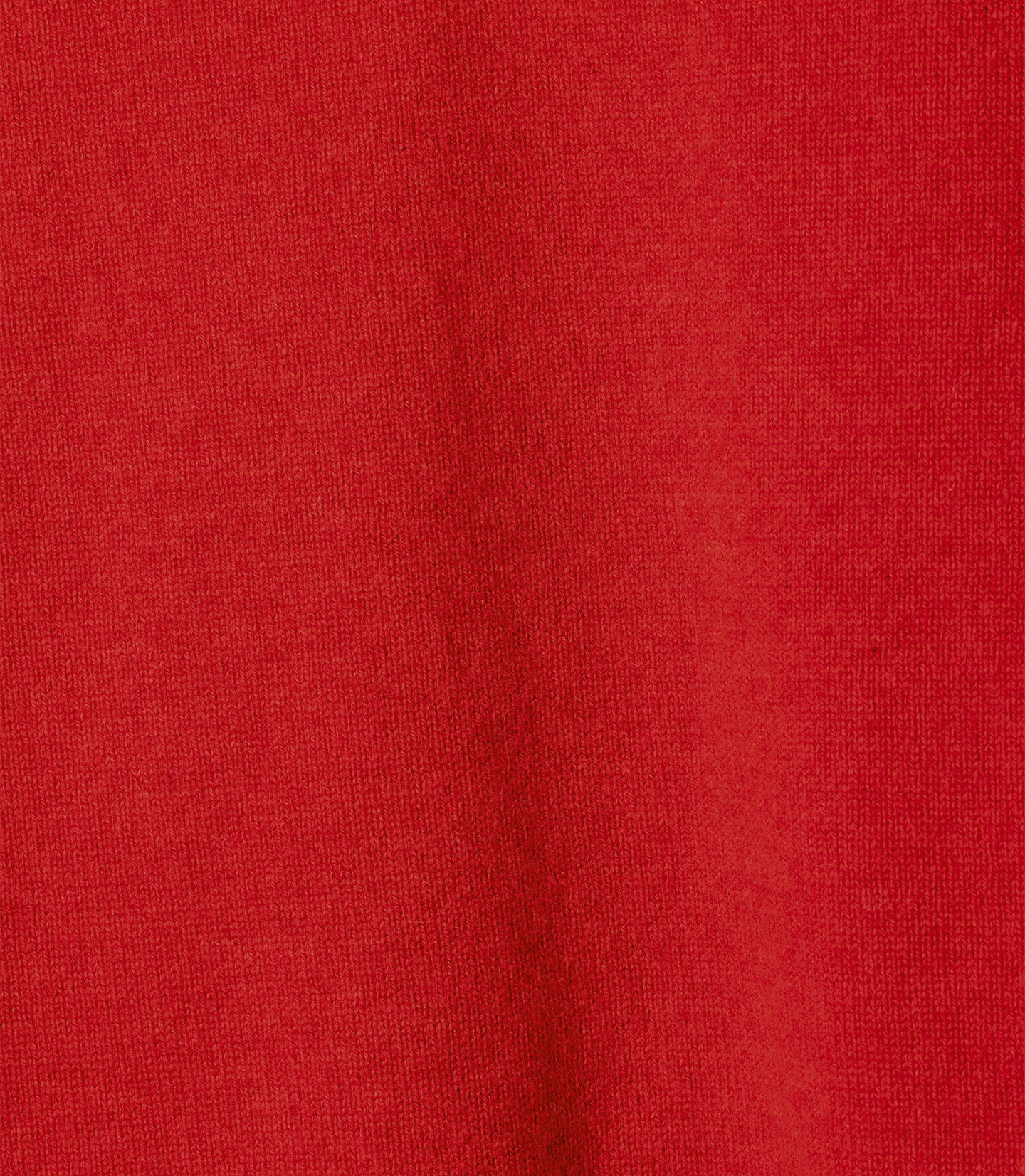Fitted cashmere V jumper - Ruby