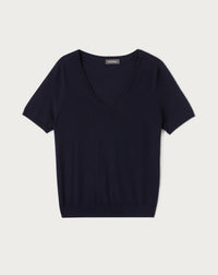 T-Shirt Manches Courtes Ultrafin - Marine