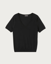 T-Shirt Manches Courtes Ultrafin - Noir
