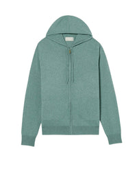 Cashmere hoodie - Spruce