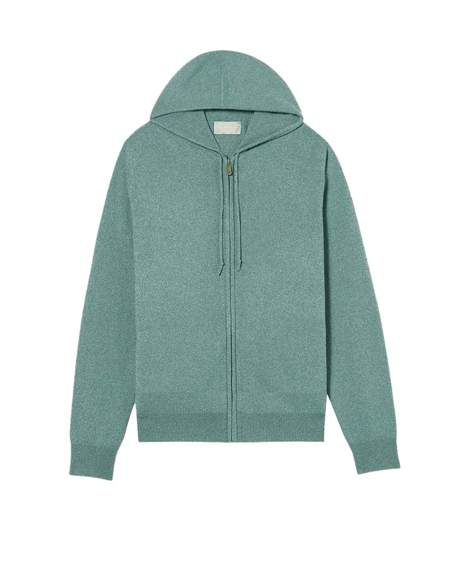 Cashmere hoodie - Spruce