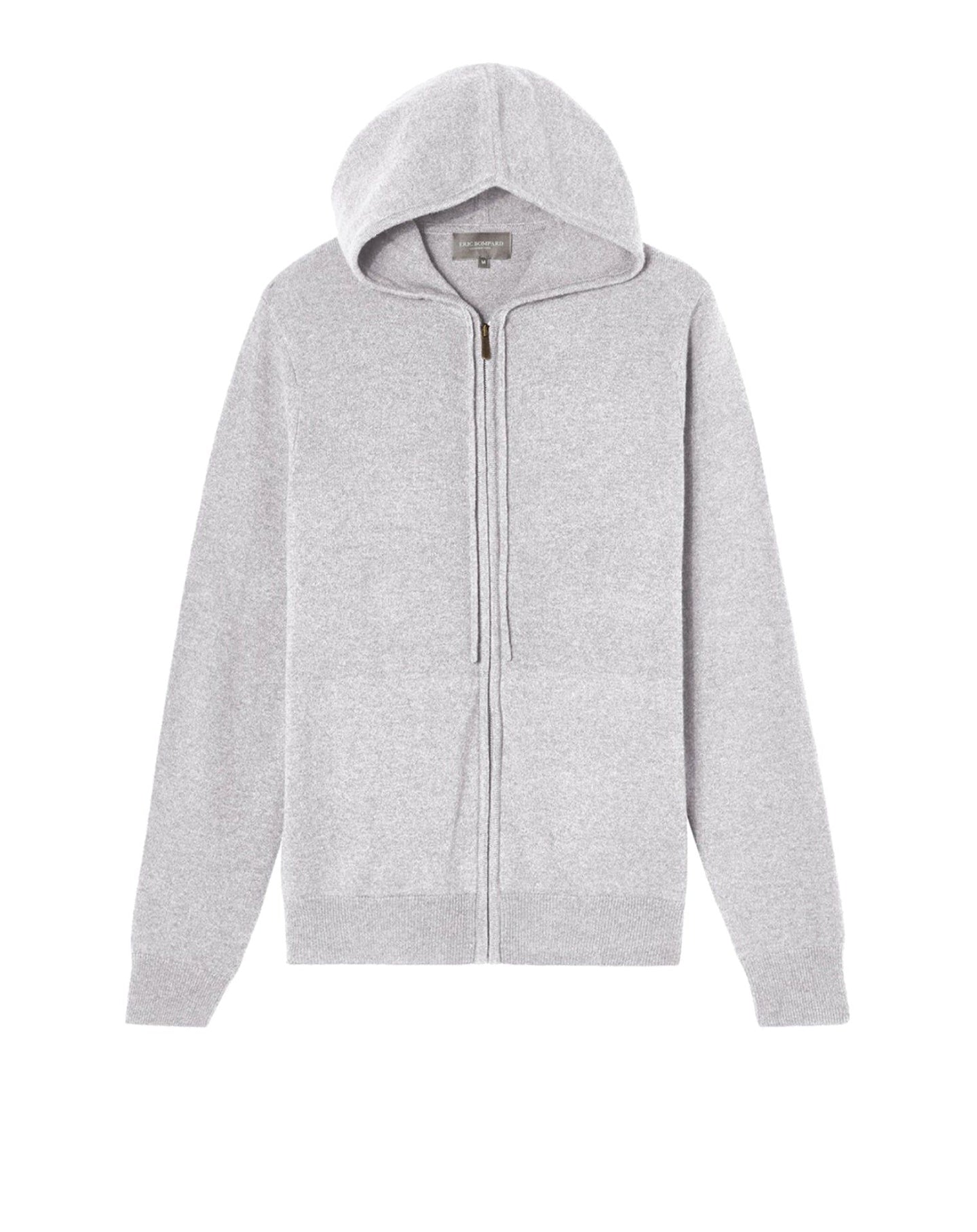 Cashmere hoodie - Chalk grey