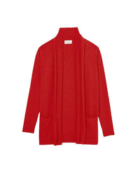 Cosy cashmere jacket - Ruby