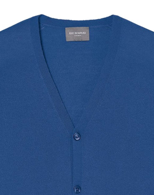 Ultra-thin cashmere cardigan with pockets - Mykonos
