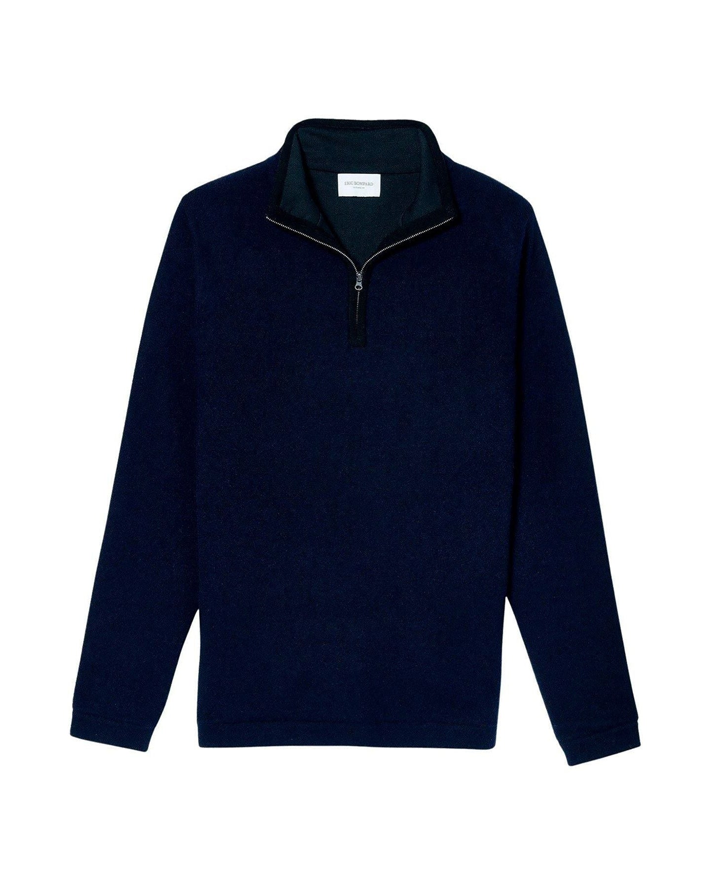 Pull camionneur Polartec en laine et cachemire - Marine
