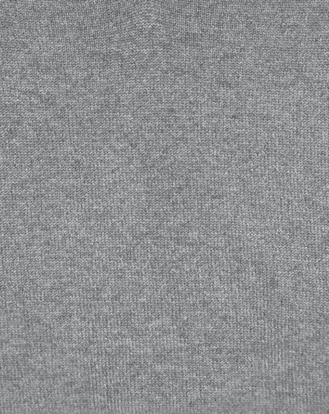 Cashmere V-neck jumper with raglan armholes - Flannel