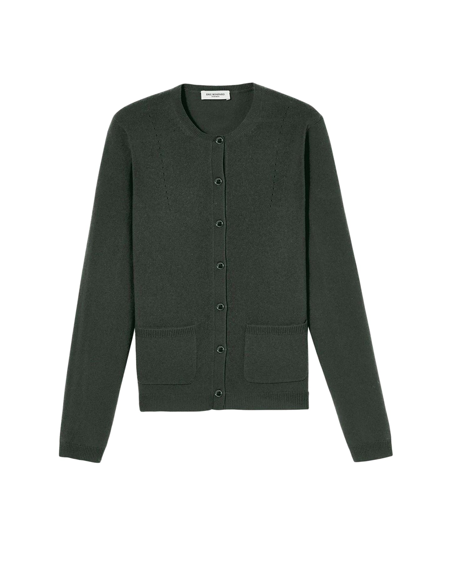 Cardigan cintré à poches en cachemire et soie - Buisson