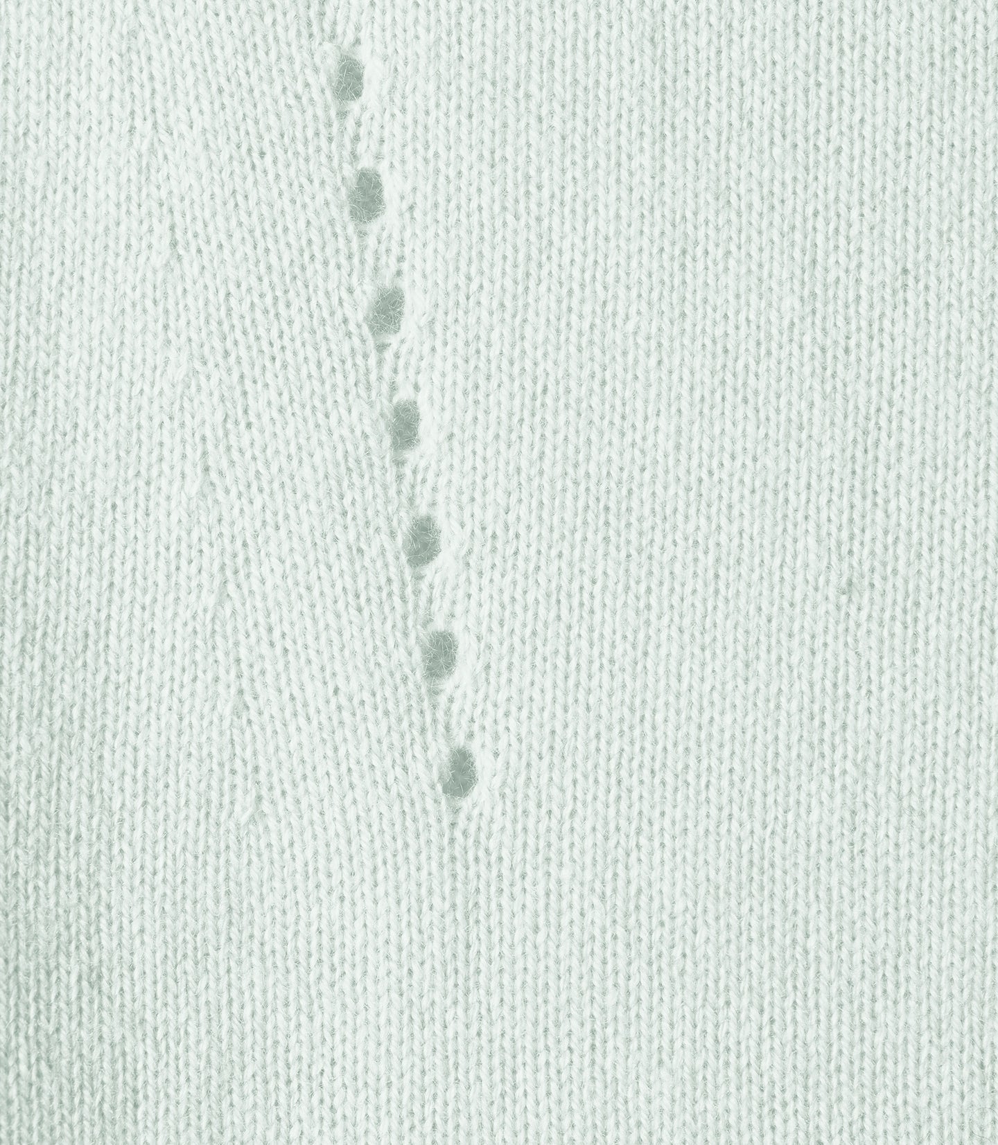 Cardigan cintré à poches en cachemire et soie - Vert d'Eau
