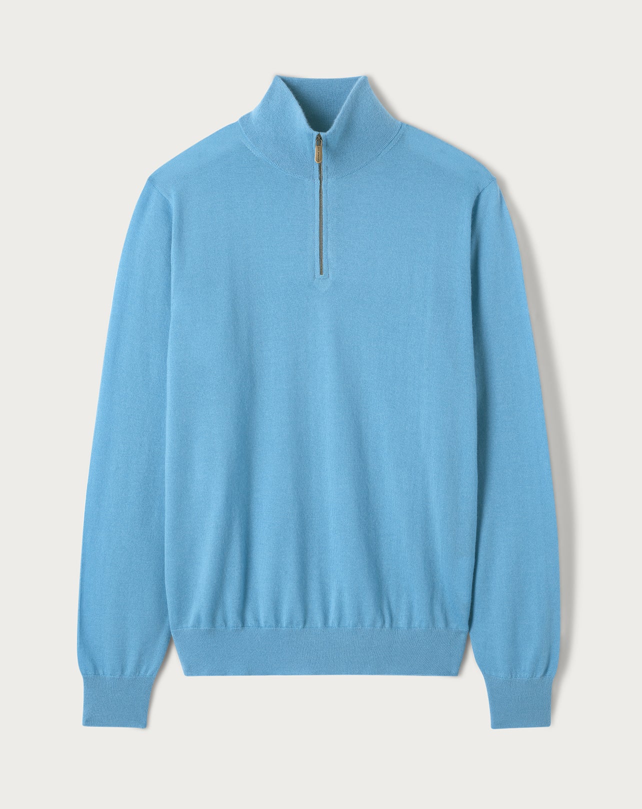 Pull Col Camionneur - Aqua