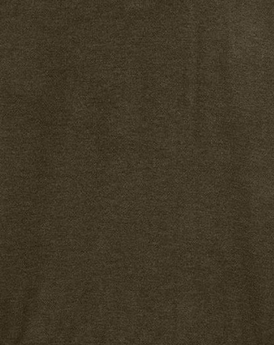 Ultra-thin cashmere stand-up collar jumper with zip - Kale
