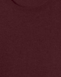 Oversized cashmere crew neck jumper - Dahlia