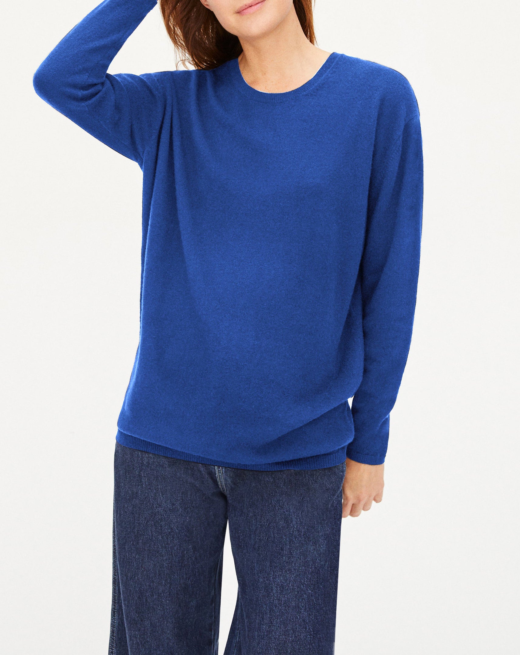 Pull ras de cou oversize en cachemire - Mykonos