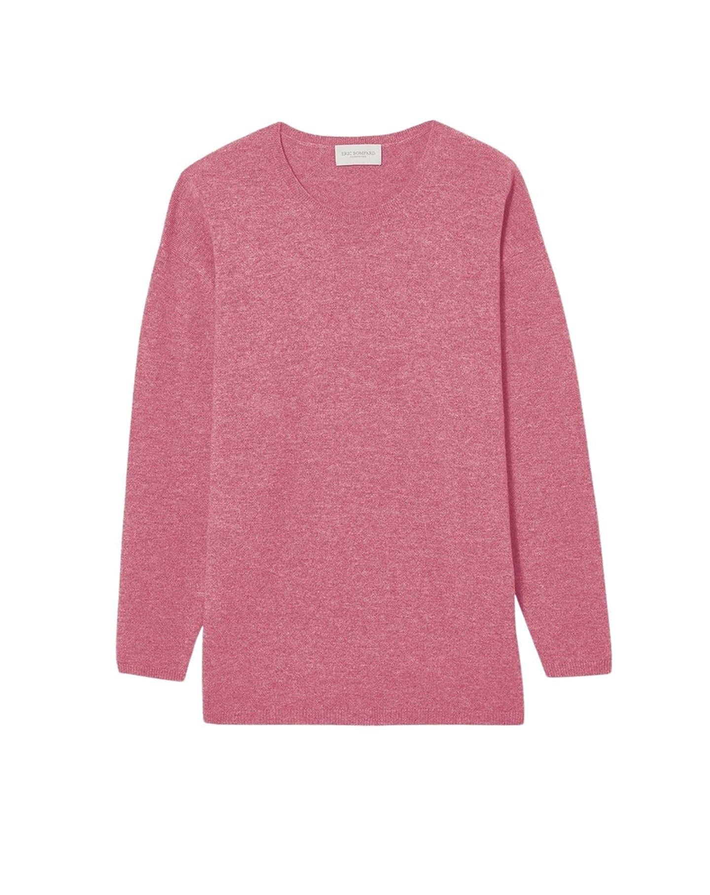 Oversized cashmere crew neck jumper - Soda