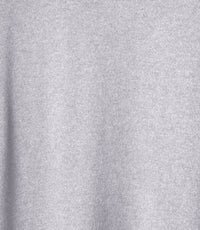 Pull ras de cou oversize en cachemire - Gris Craie