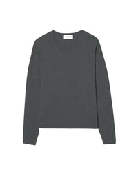 Pull ras de cou oversize en cachemire - Loup