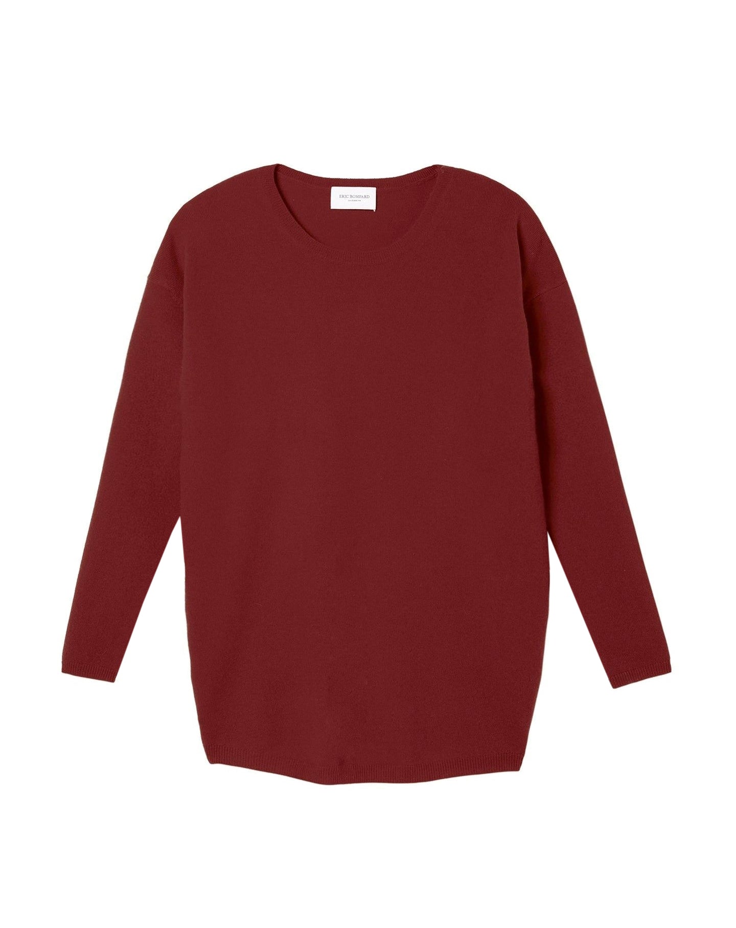 Oversized cashmere choker - Guarana Red