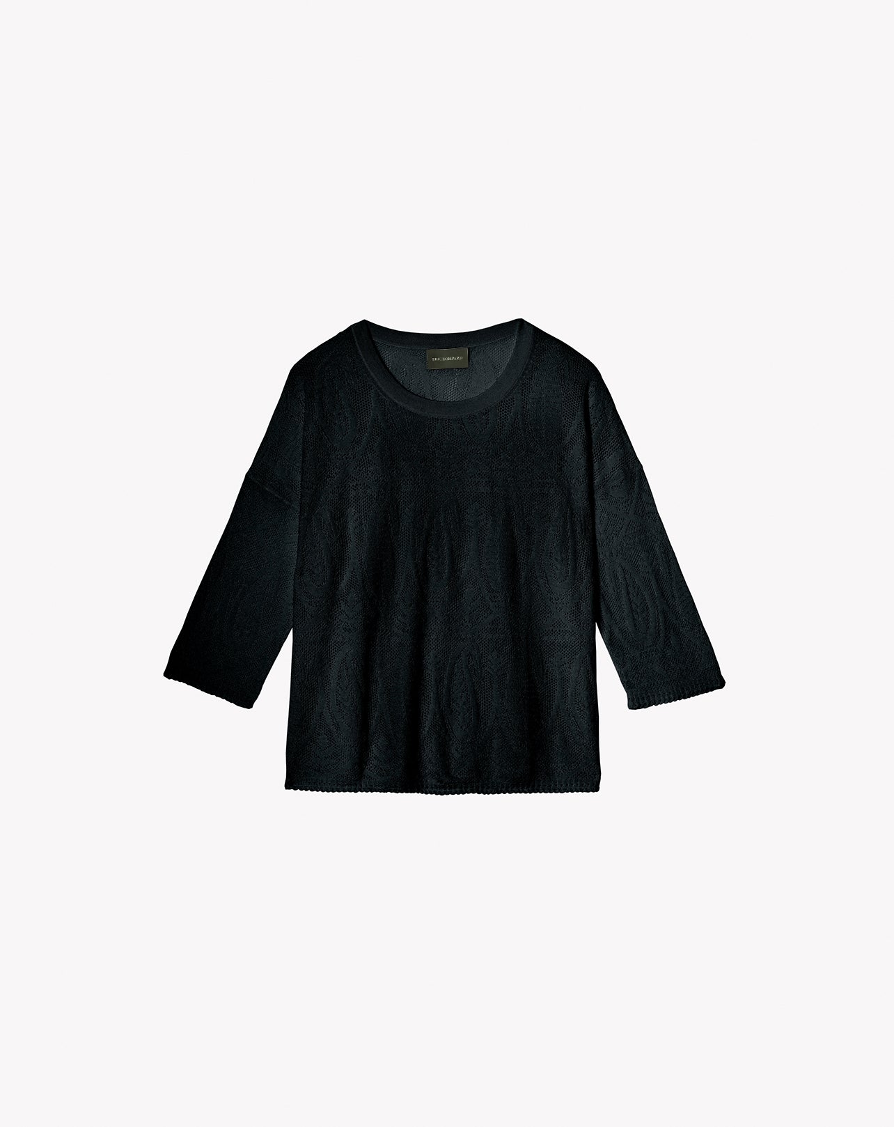 Ras De Cou Dentelle Paisley - Noir