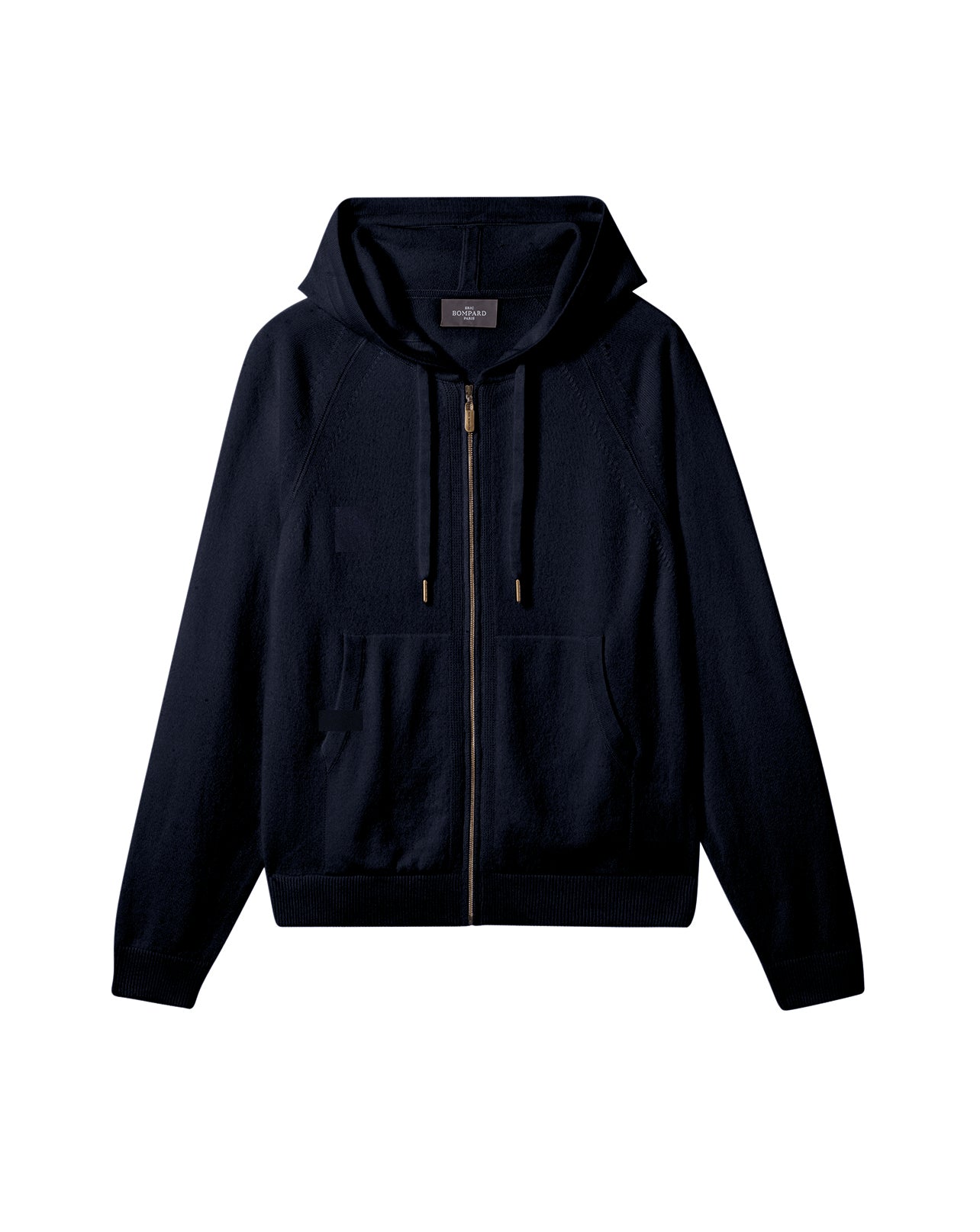 Sweat À Capuche Zippé Casual - Marine