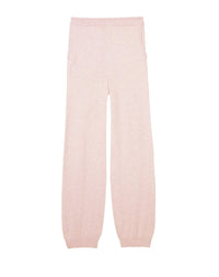 Fluid Casual Cashmere Jogging Pants - Aubepine mottled