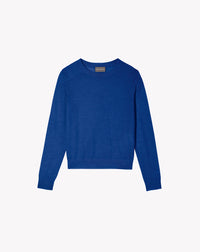 Ras De Cou Ultrafin - Cobalt
