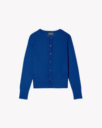 Cardigan Ultrafin - Cobalt