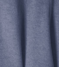 Cashmere flowing jersey trousers - Denim