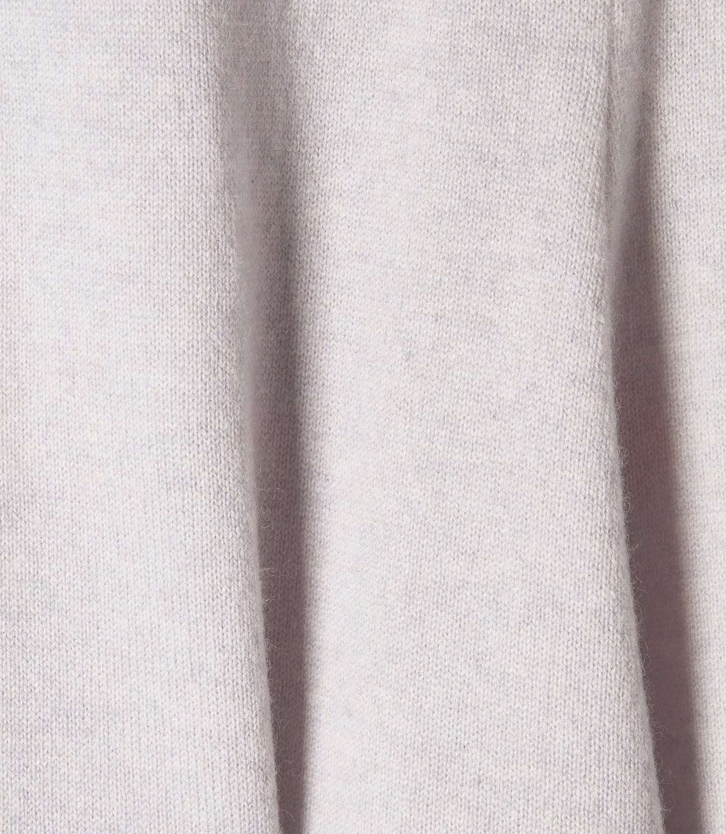 Pantalon jersey fluide en cachemire - Gris Craie