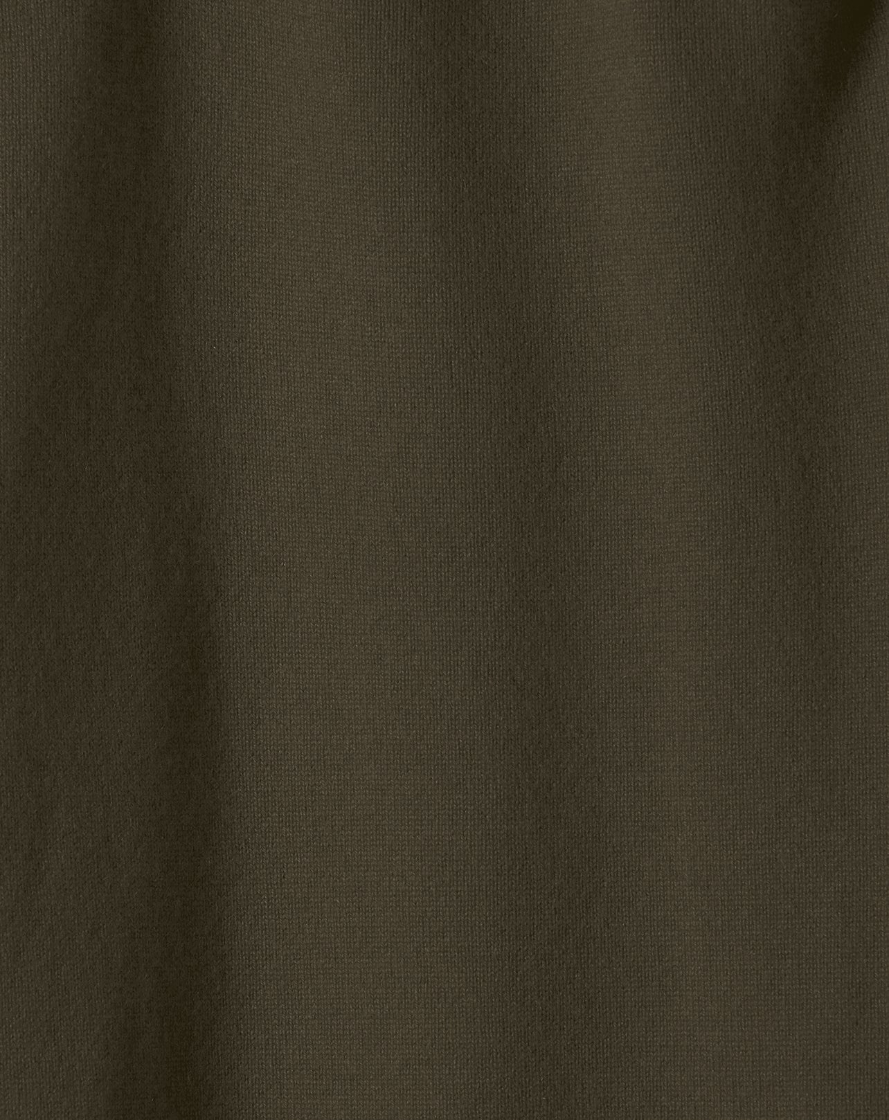 Cashmere stand-up collar jumper - Kale