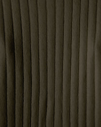 Flat ribbed jumper in alpaca and cashmere - Kale
