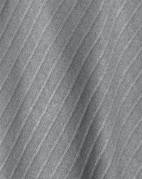 Cashmere diagonal ribbed zip dress - Flannel