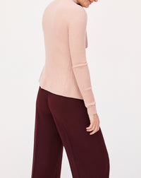 Cashmere and silk ribbed cardigan - Make Up