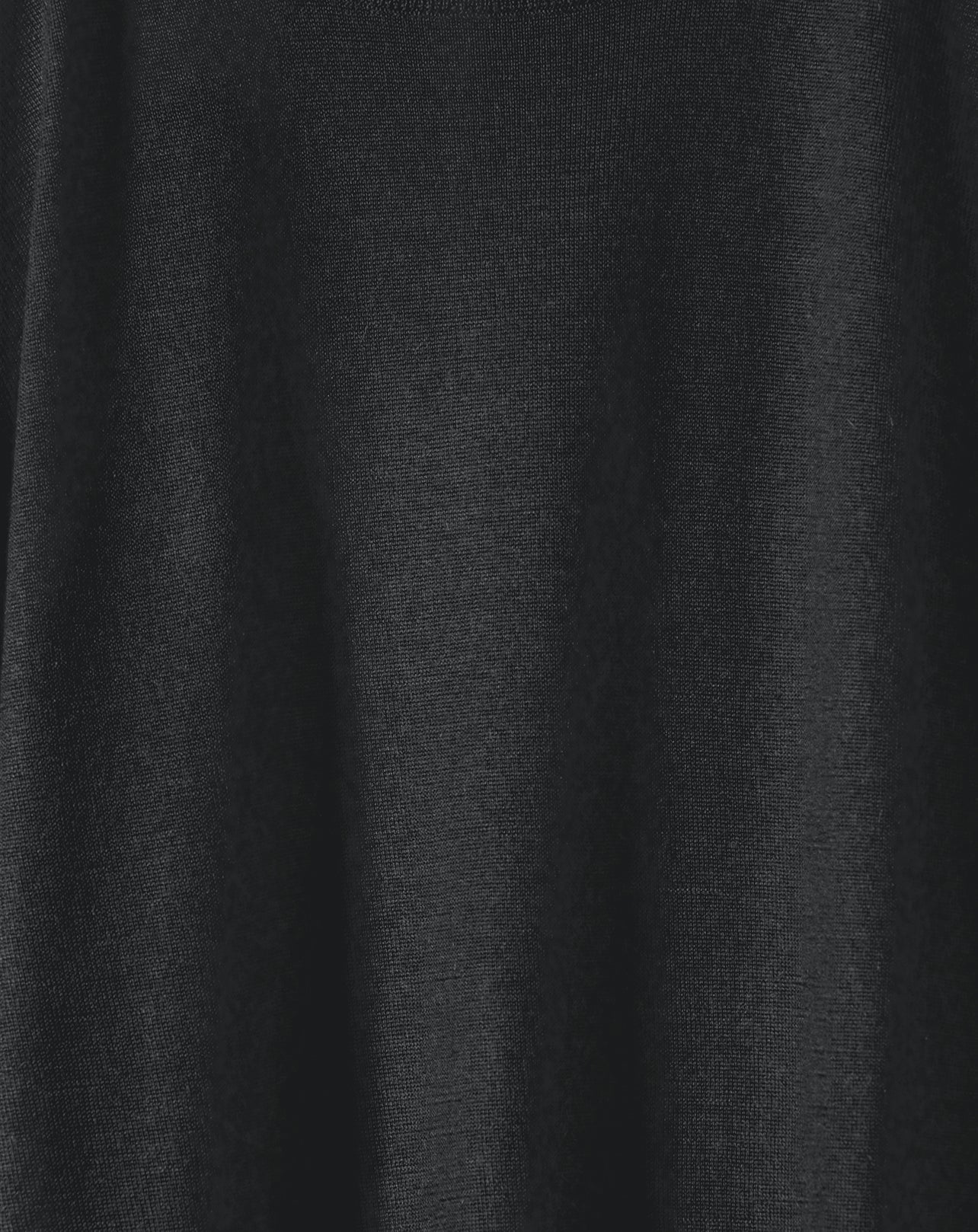 Ultra-fine cashmere stand-up collar jumper - Anthracite