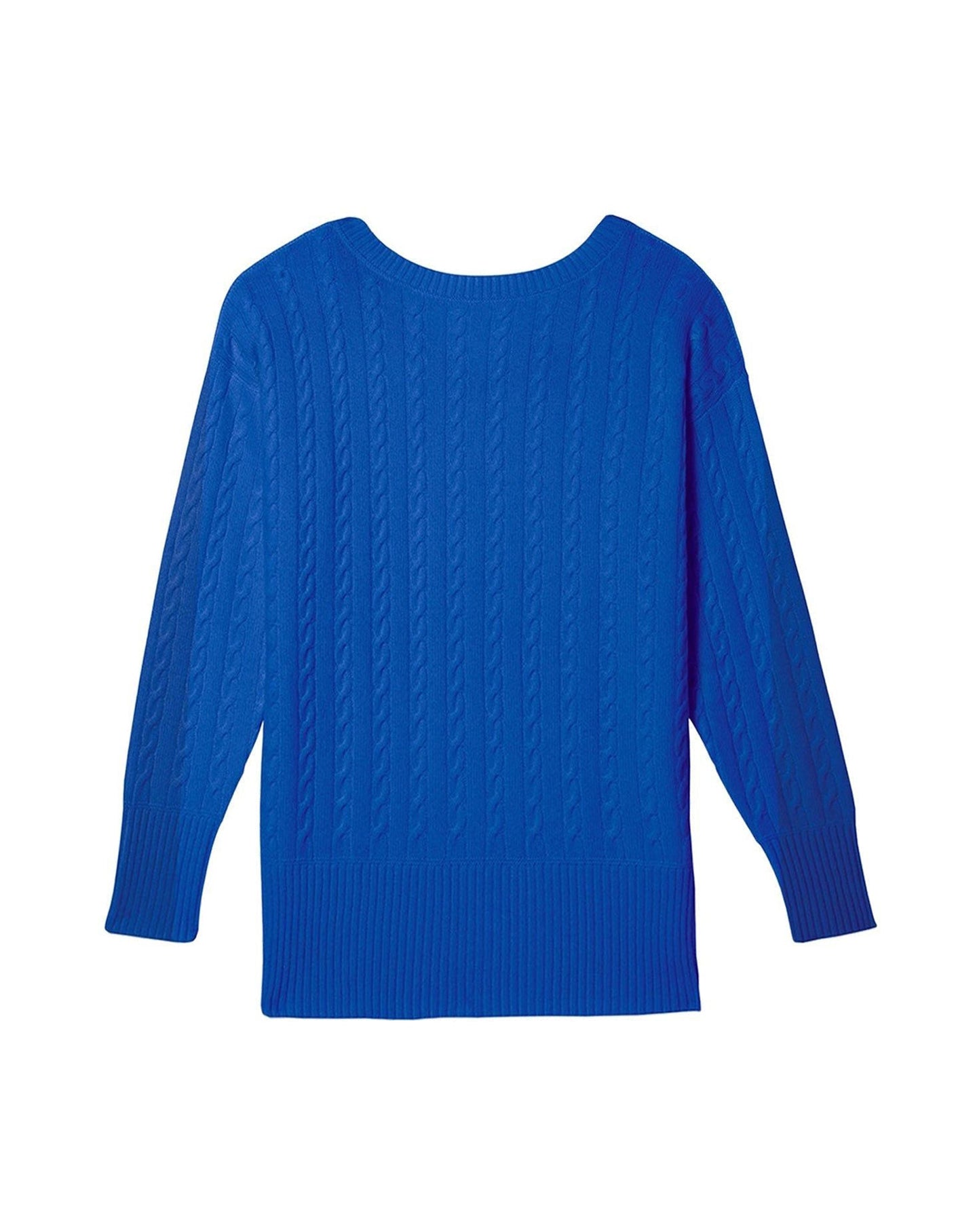 Cashmere V-neck crew neck jumper - Bosphore