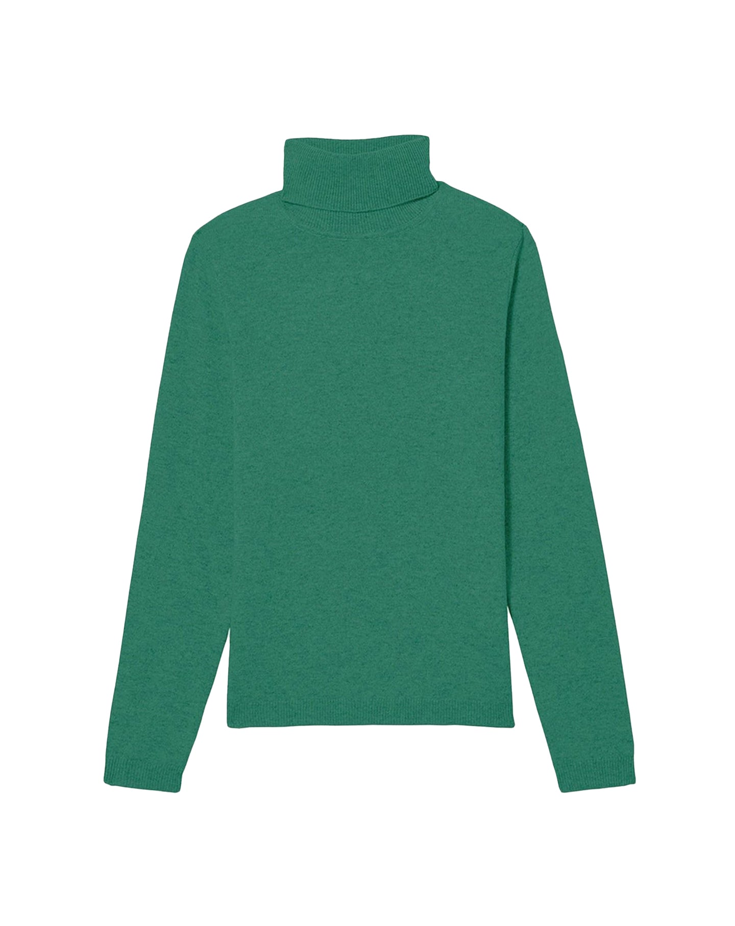 Slim-fit cashmere turtleneck jumper - Peppermint