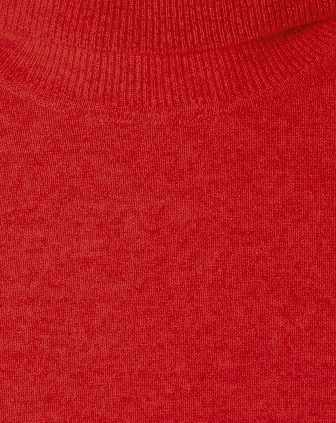 Slim-fit cashmere turtleneck jumper - Ruby