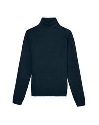 Pull col roulé cintré en cachemire - Graphite