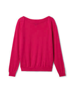 Col Bateau Ultrafin - Rose Tamaris