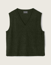 Pull V Ample Sans Manches - Chasse