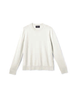 Pull Col Rond Ample - Naturel