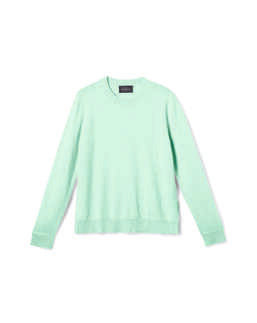 Pull Col Rond Ample - Menthe Au Lait