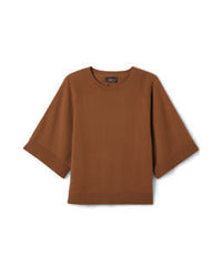 Pull Col Rond Kimono - Vicuna