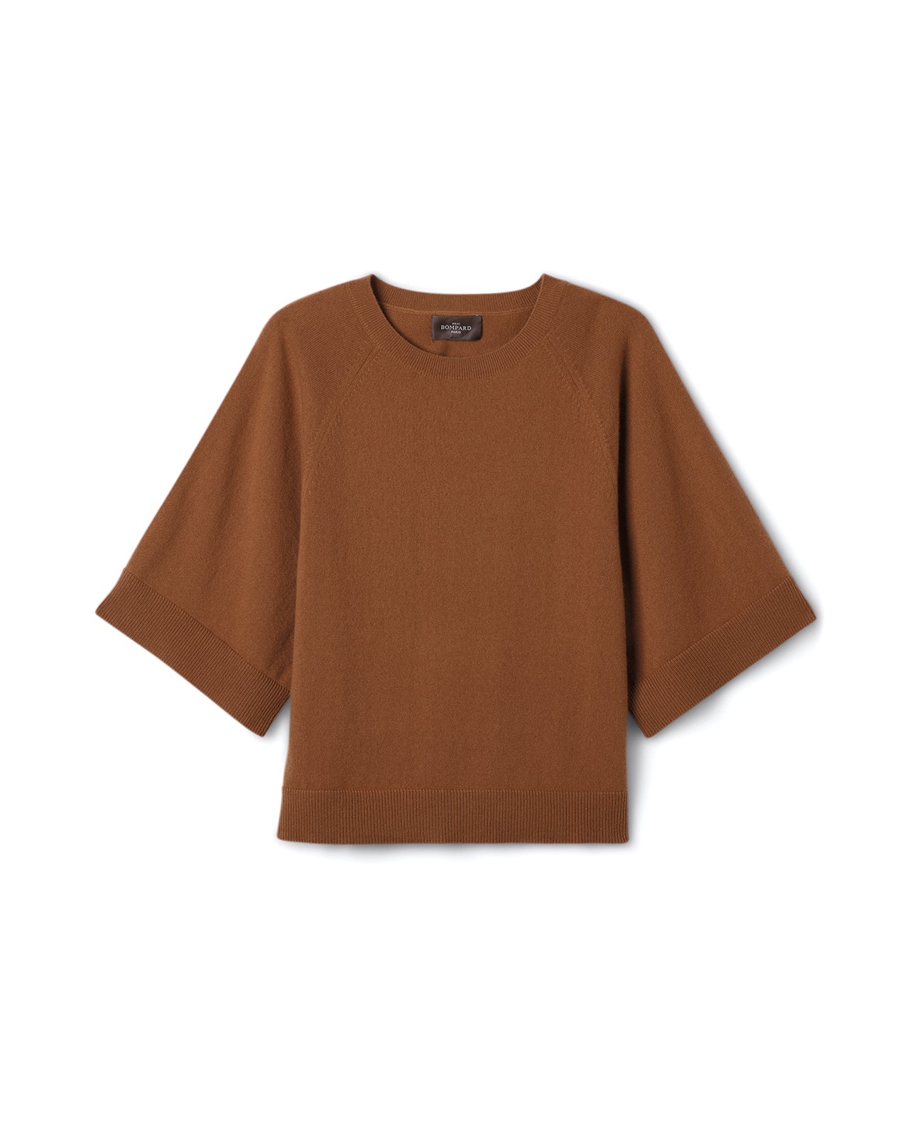 Pull Col Rond Kimono - Vicuna