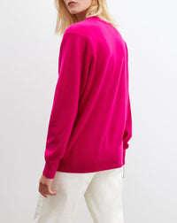 Classic cashmere cardigan - Chalk Grey