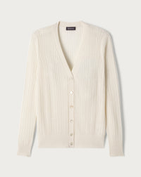 Gilet À Côtes - Naturel