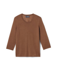 Pull Col Rond - Vicuna